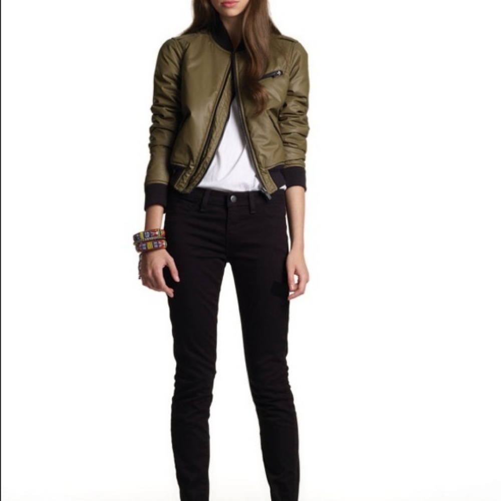 NEW!! William Rast Army Green Puffer Jacket!